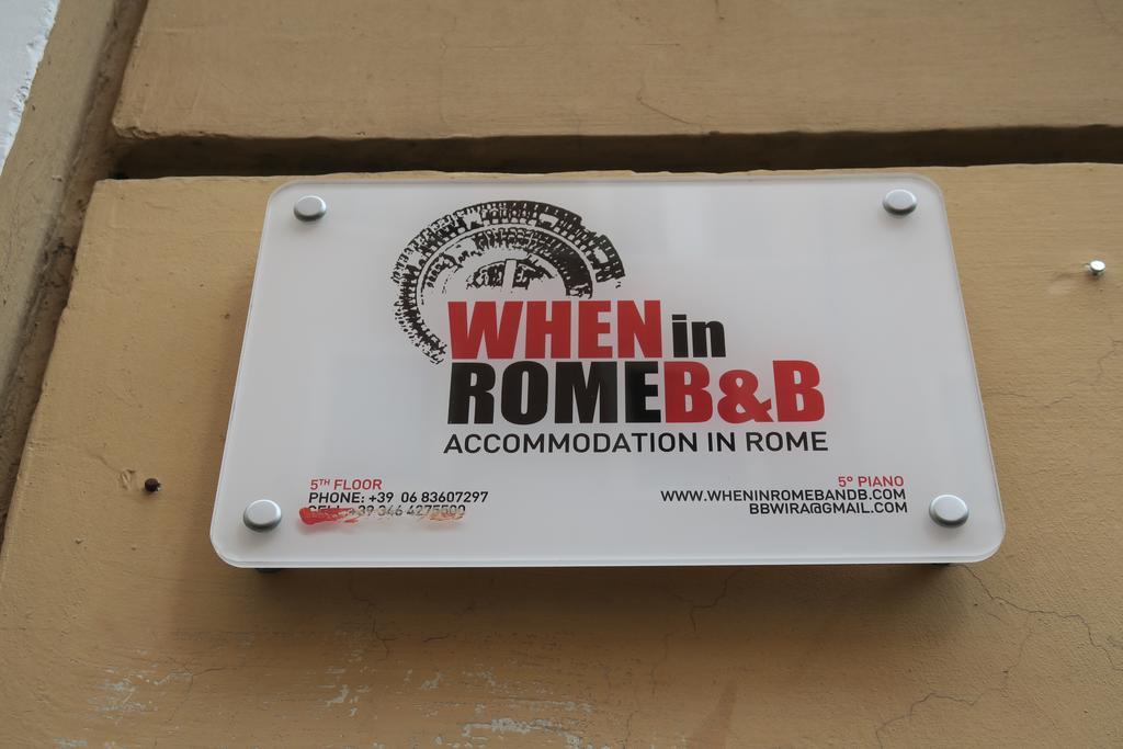 When In Rome Accommodation Exteriör bild